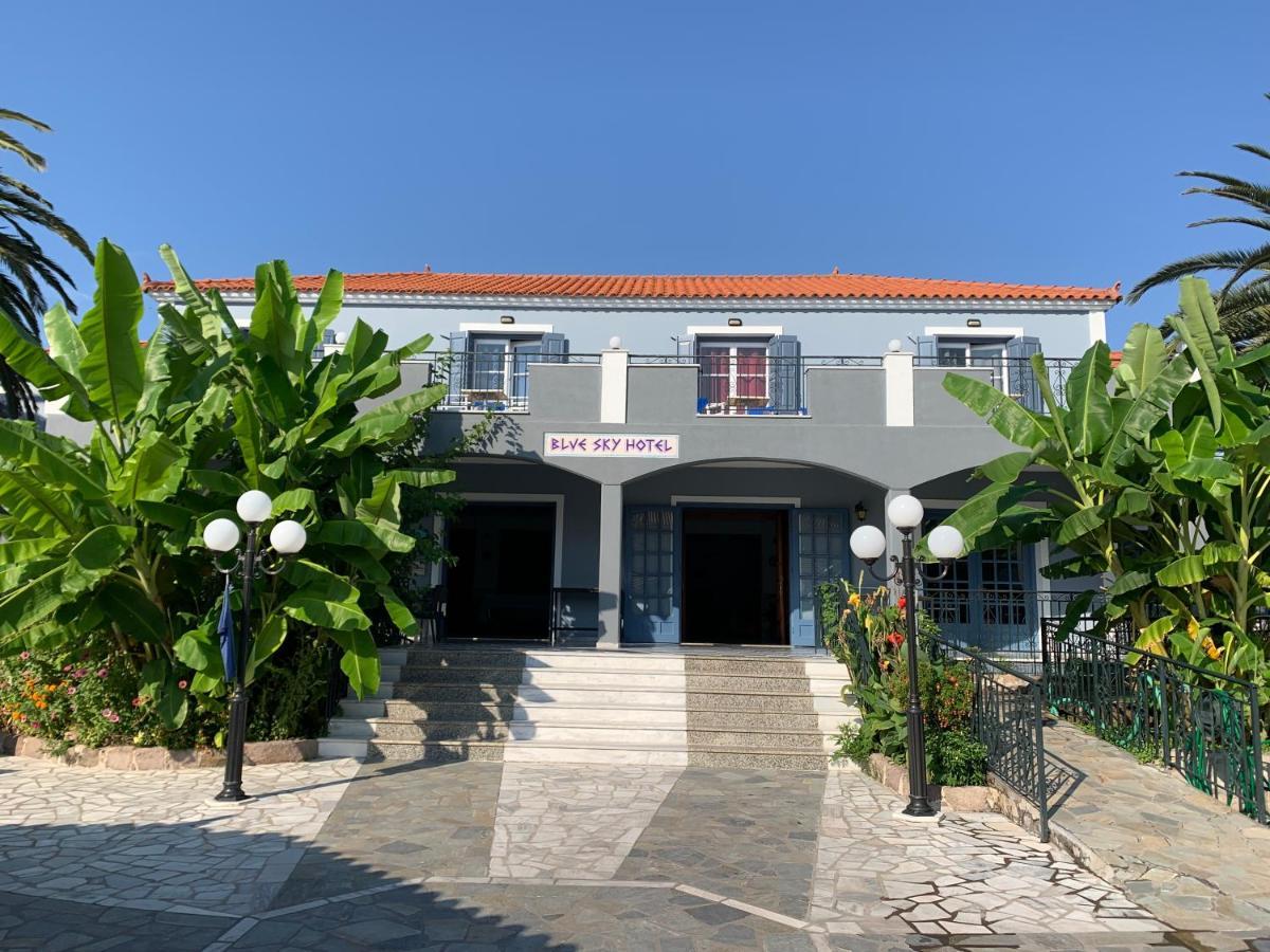 Blue Sky Hotel - Petra - Lesvos - Greece Exterior foto