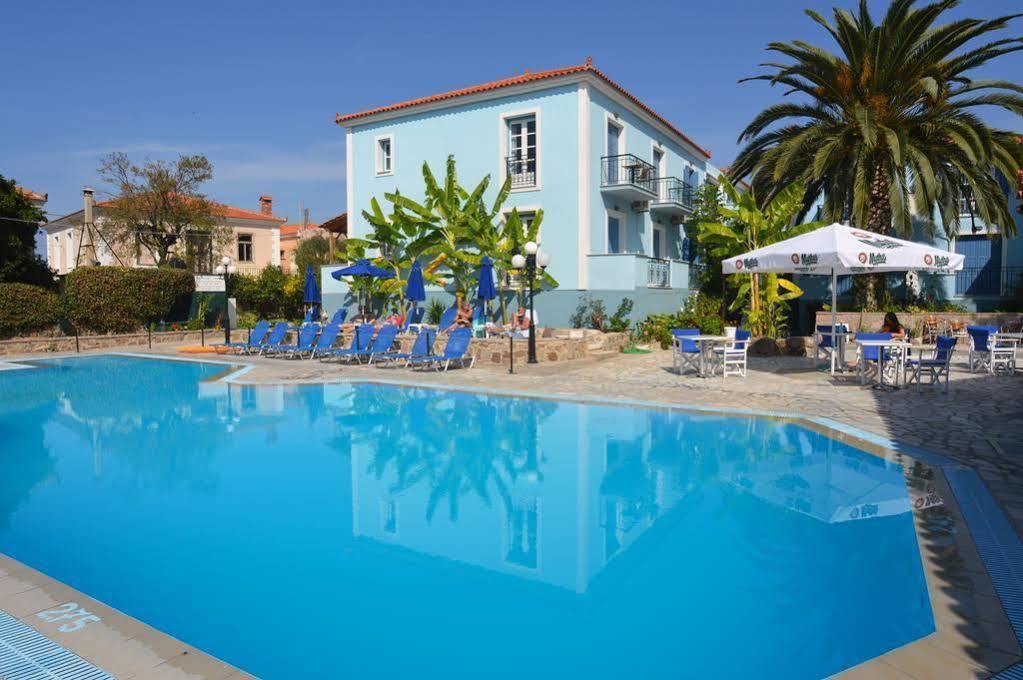 Blue Sky Hotel - Petra - Lesvos - Greece Exterior foto